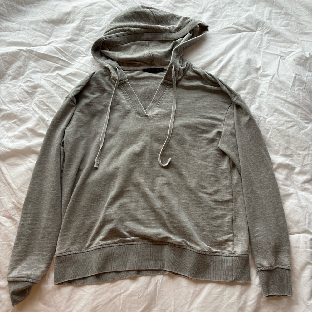 Jane Delancey Grey Pullover Hoodie Small